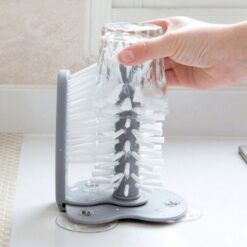 Alternative view of 2 in 1 Glass & Mug Cleaner Stand with Separate Brush