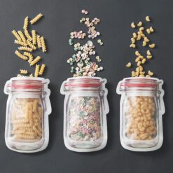 Alternative view of 3 Pcs Airtight Zip Lock Seal Storage Bags Pouches