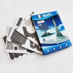 33PC DIY Kid's Puzzle Toy 3D Stereo Eiffel Tower Model DIY Assembled Plaything 568-C - Eiffel Tower - 5015 Alhamra ALHAMRA