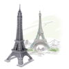 33PC DIY Kid's Puzzle Toy 3D Stereo Eiffel Tower Model DIY Assembled Plaything 568-C - Eiffel Tower - 5015 Alhamra ALHAMRA