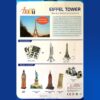 33PC DIY Kid's Puzzle Toy 3D Stereo Eiffel Tower Model DIY Assembled Plaything 568-C - Eiffel Tower - 5015 Alhamra ALHAMRA
