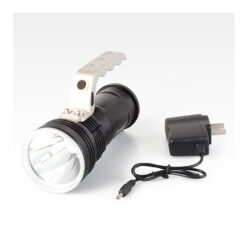 800 Lumens CREE LED High Power Metal Portable Search Light - Black ALHAMRA ALHAMRA