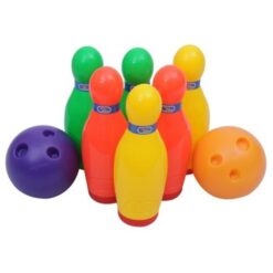 Deluxe Bowling Set Toy For Kids - 6 Pins & 2 Balls - 5022