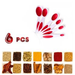 06 Pcs Plastic Spoons Measuring Set-Plastic-Alhamra-7154-ALHAMRA