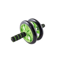 Double wheeler Exercise wheel - Green & Black Alhamra ALHAMRA