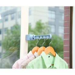 Extendable Door Window Hanger Rack with 5 Holes