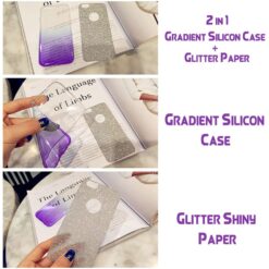 Gradient Dreamy Stars Shine Jelly Fancy Back Cover for Huawei Y6-II 3820-27 Alhamra ALHAMRA