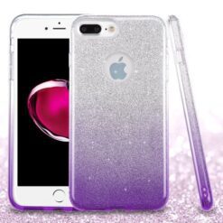 Gradient Dreamy Stars Shine Jelly Fancy Back Cover for iPhone 7 and 7S Alhamra ALHAMRA