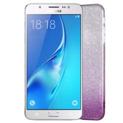 Gradient Dreamy Stars Shine Jelly Fancy Back Cover for Samsung J5 (2016)  / J510 Alhamra ALHAMRA