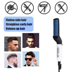 Beard Straightener Hair Comb, Man Electric Hair Styling Comb DIY Hair Accessories Hair Modelling Tool Alhamra ALHAMRA