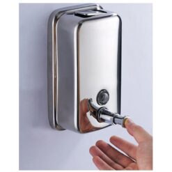 Liquid Soap Dispenser 800ml steel-Stainless Steel-Alhamra-2174-B-ALHAMRA