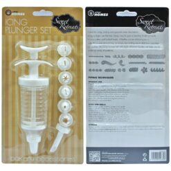 Little Homes Sweet Retreats Icing Plunger Set-Plastic-Alhamra-7011-ALHAMRA