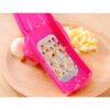 Manual Hand Garlic Chopper & Grinder - Pink-Plastic-Alhamra-7003-ALHAMRA