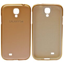 Mat Shine Golden Back Cover for Samsung S4 Alhamra ALHAMRA