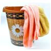 Multipurpose Large Room Basket - Bamboo Texture Bin & Basket-Plastic-Alhamra-108-L-ALHAMRA