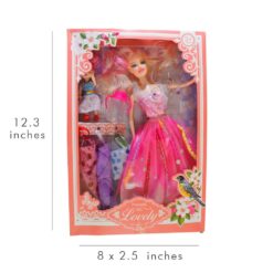 New Fashion Lovely Princess Doll Gift Pack with Ultimate Dressup Alhamra ALHAMRA