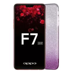 Oppo F7 Case & Cover Gradient Dreamy Stars Shine Jelly Fancy Back Cover 3820-29 Alhamra ALHAMRA