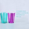 Pack of 2 Creative New Travel Toothbrush Holder Creative Household Department Toothpaste Toothbrush Cup Rack Base - 2468 AL-Hamra ALHAMRA