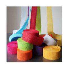 Pack of 6-Crepe Streamer-Multicolour 1.75x970 inches-Mixed-Alhamra-4027-ALHAMRA