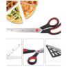 Pizza Scissor with Holder-Stainless Steel-Alhamra-7017-B-ALHAMRA