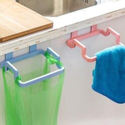 Alternative view of Plastic Trash Garbage Bag Stand Towel Holder