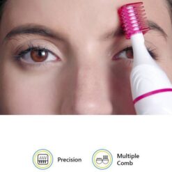 8 Pcs Portable Sensitive Touch Electric Trimmer, Beauty Shaver, Facial Razor, Hair Trimmer & Clipper and Female epilator Hair Removal Depilation - White Alhamra ALHAMRA