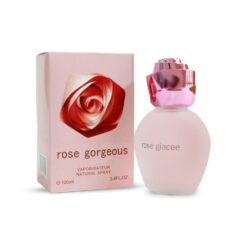 Rose Gorgeous Vaporisareur Natural Rose Giacee Perfume Spray for Her-Pink 2434 Alhamra ALHAMRA