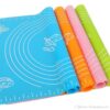 Silicon Baking & Pastry Mat for Dough & Roti Rolling 15 x 19 inches - Multicolor - 2477 Alhamra ALHAMRA