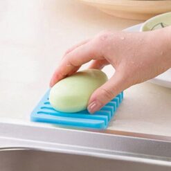 Alternative view of Silicone Soap Dish Drainer Tray
