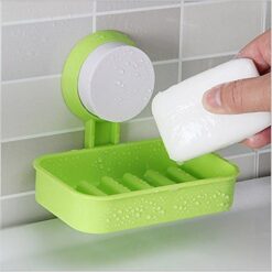 Alternative view of Single Layer Wall Hanging Soap Box Tray Dish