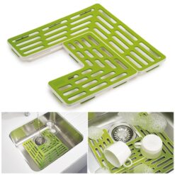 Square Sink Drain Shelf with Adjustable Style