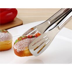 Stainless Steel Food Tongs-Stainless Steel-Alhamra-7012-ALHAMRA