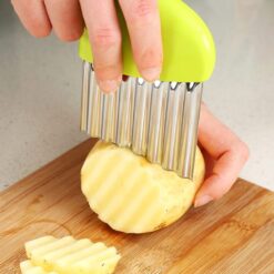 Alternative view of Stainless Steel Fries Vegetable Fruit Cutter - Multicolor
