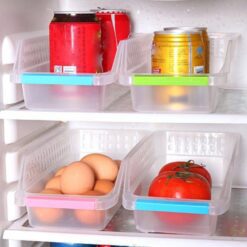 Storage Box Refrigerator Drawer Bin