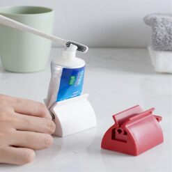 Alternative view of Toothpaste Tube Squeezer Rolling Tool - White