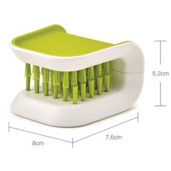 Alternative view of U Shaped Knife & Fork Cleaning Blade Brush
