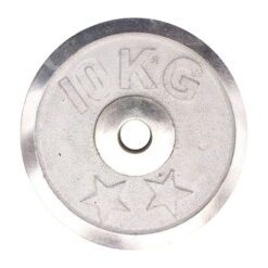 Weight Metal Plate - 10 KG - Silver 8155-10-k Alhamra ALHAMRA