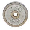 Weight Metal Plate - 3KG - Silver-Mixed-Alhamra-8155-3KG-ALHAMRA