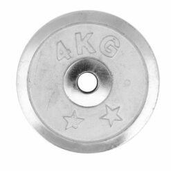Weight Metal Plate - 4 KG - Silver-Mixed-Alhamra-8155-4KG-ALHAMRA