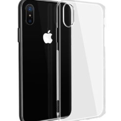 Apple I-Phone X Transparent Jelly Back Cover
