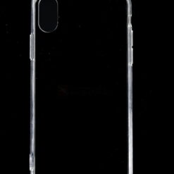 Alternative view of Apple I-Phone X Transparent Jelly Back Cover