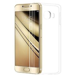 Alternative view of Samsung Galaxy C7 (2016) Transparent Jelly Back Cover - Cover