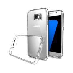 Samsung Galaxy S7 (Edge) Transparent Jelly Back Cover - Cover