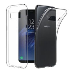 Samsung Galaxy S8 Plus Transparent Jelly Back Cover - Cover