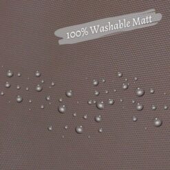 Waterproof Oilproof Anti Slip Dining Table Drawer Mat - Dark Brown