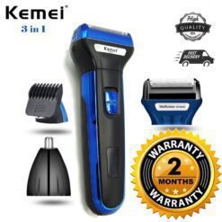 3 in 1 Branded Hair Trimmer for Men Grooming Kit - Shaver+Trimmer+Nose Hair Cuter
