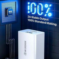 Alternative view of 10W Dual USB Ports Travel Fast Charger Power Adapter