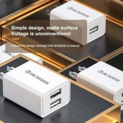 10W Dual USB Ports Travel Fast Charger Power Adapter