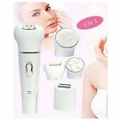 5 in 1 Browns BS 2199 - Epilator For Women-White