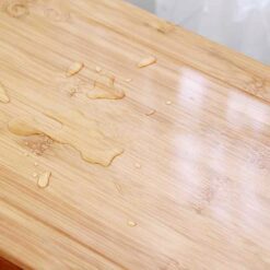 Alternative view of Bamboo Wooden Shoe Rack with Sitting Stool